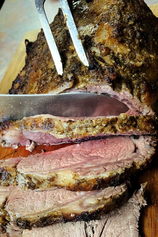 Prime Rib in a Roaster Oven