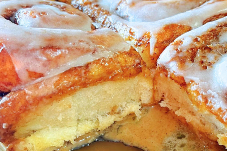 Frozen Rhodes Cinnamon Rolls with Heavy Cream