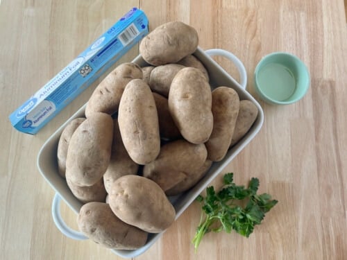 Baked Potatoes in a Roaster - ChefAlli.com