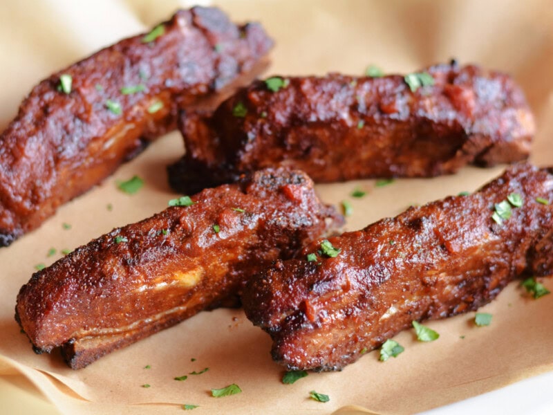Country Style Ribs in the Air Fryer - ChefAlli.com
