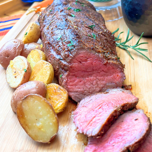 Beef Tri Tip Roast With Crispy Potatoes