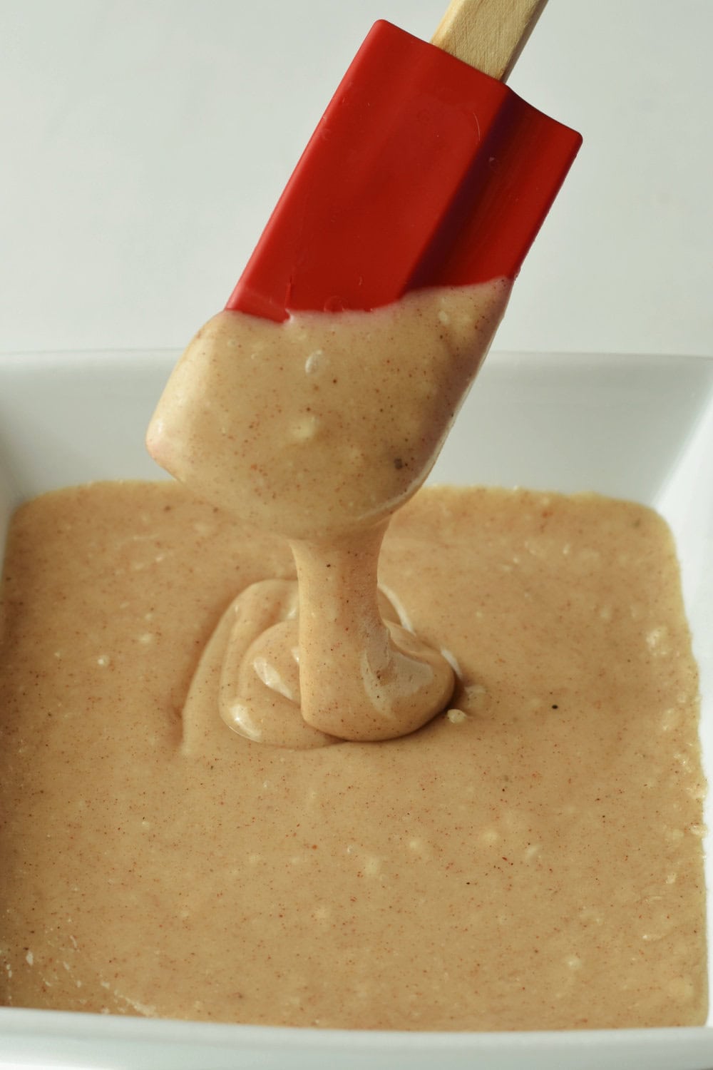 Pumpkin frosting for the cinnamon rolls. 