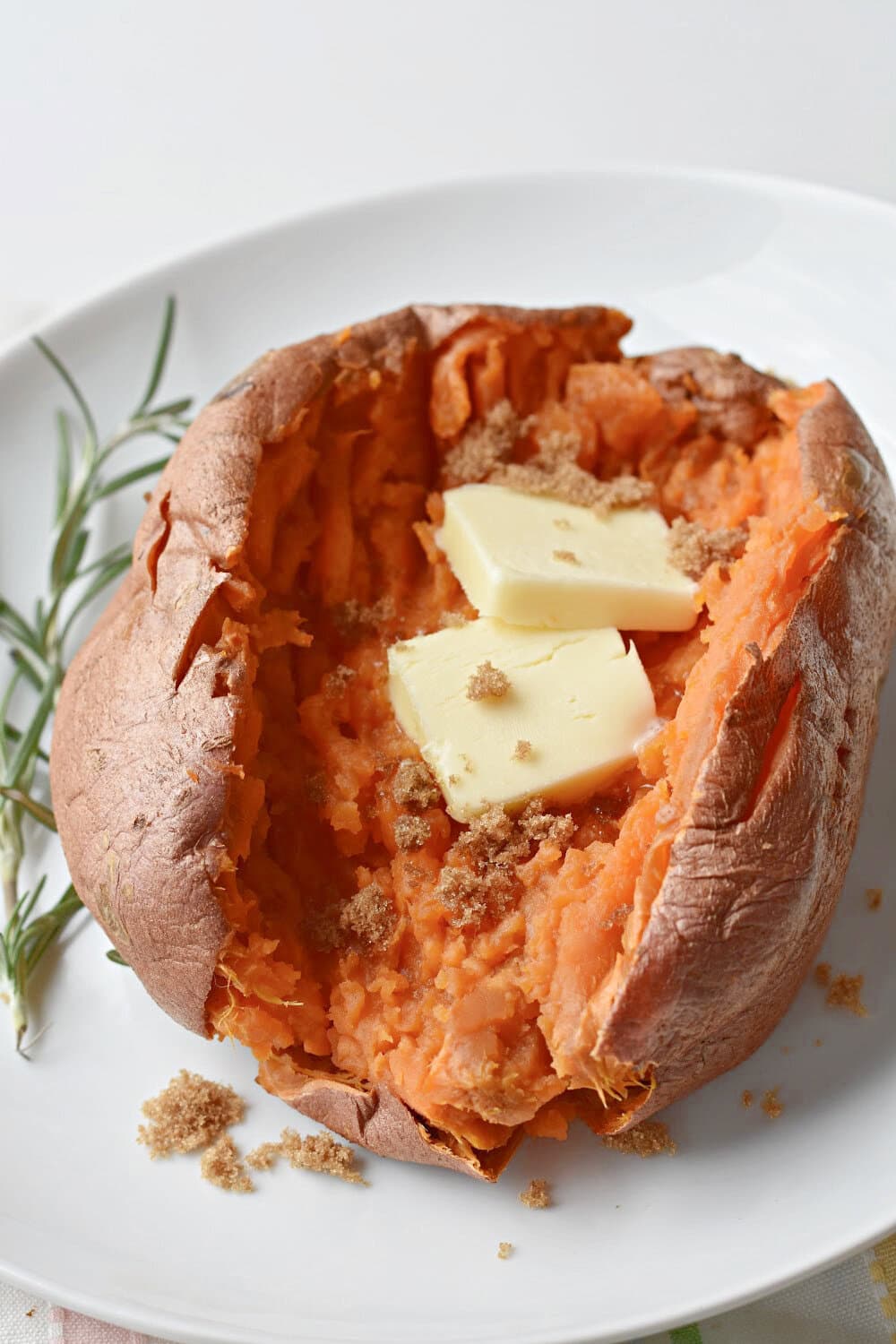 sweets-potato-crowd Perfectly cooked tender and flubby sweet potato made in the crock pot or slow cooker.